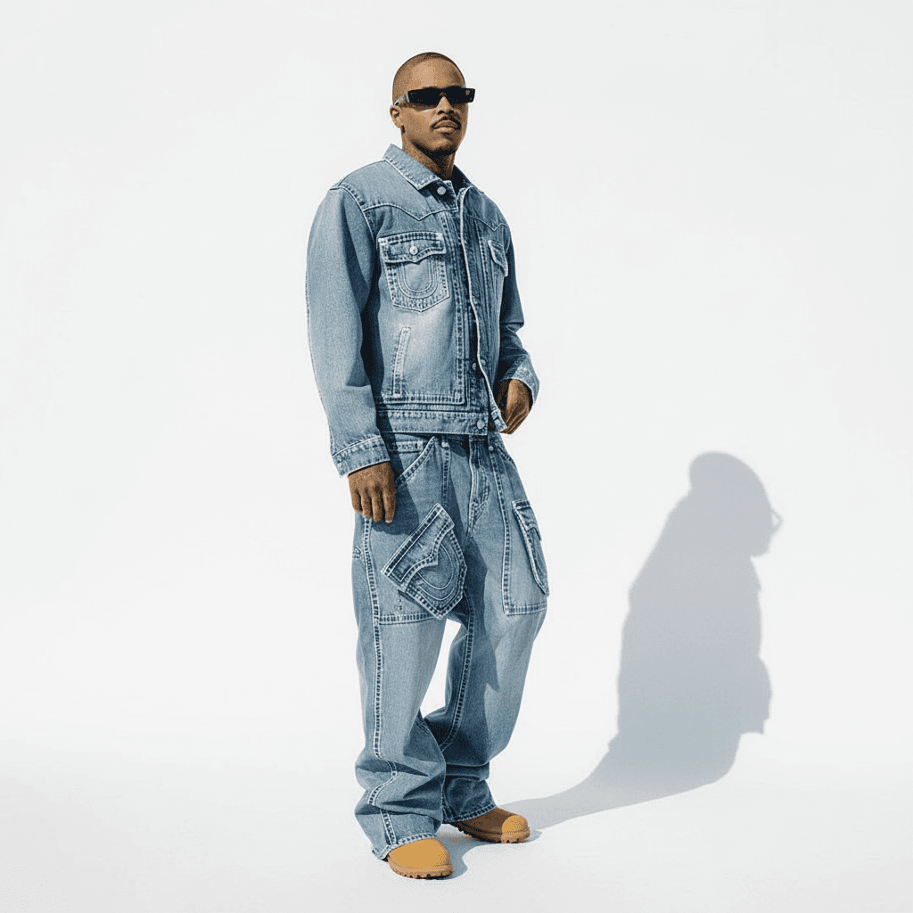 full-body shot, slightly low angle, model looking directly at camera with a confident gaze, shoulders slightly rotated to the left, right arm bent with hand resting on hip, left arm relaxed by side, weight primarily on right leg, left foot slightly forward, wearing the exact same outfit as INPUT_IMAGE, seamless pure white studio background, professional studio lighting, clean subject isolation, photorealistic skin detail, natural micro-shadows and accurate light falloff, sharp, clean, realistic, no distortions, no deformed anatomy, no extra limbs, no warped face, no inaccurate skin tone, no cartoon style [Variation 2: Create a unique variation]
