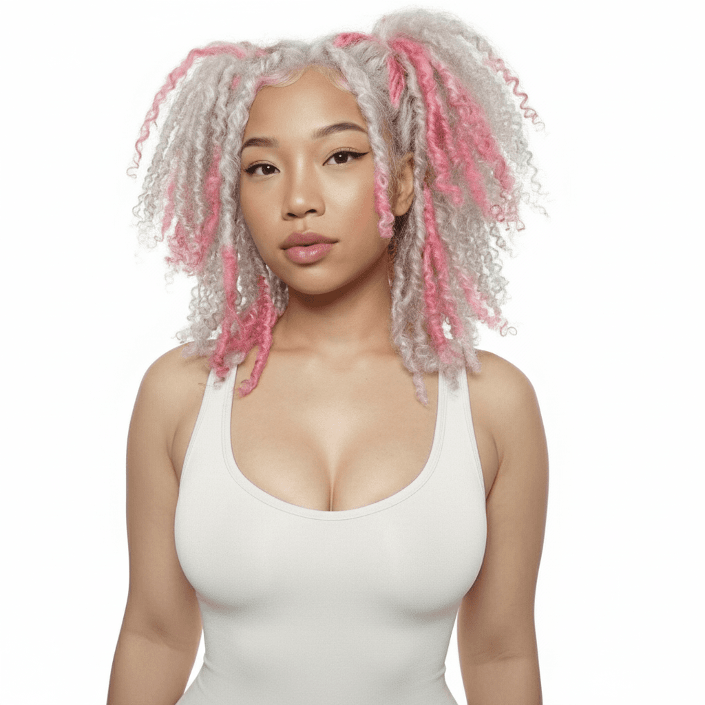 a close-up headshot of the subject, wearing the exact same outfit as INPUT_IMAGE, head turned slightly to the left with a subtle upward gaze, right shoulder slightly raised, left shoulder relaxed, taken from a slightly high angle, seamless pure white studio background, professional studio lighting, clean subject isolation, photorealistic skin detail, natural micro-shadows and accurate light falloff, sharp, clean, realistic, no distortions, no deformed anatomy, no extra limbs, no warped face, no inaccurate skin tone, no cartoon style [Variation 4: Create a unique variation]