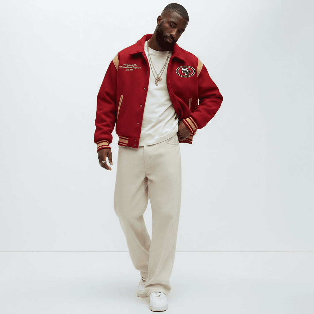 full-body shot, eye-level, subject with head tilted slightly right, left shoulder slightly forward, torso twisted subtly left, right arm extended casually downwards, left hand resting on hip, weight primarily on right leg with left foot lightly touching ground to side, wearing the exact same outfit as INPUT_IMAGE, seamless pure white studio background, professional studio lighting, clean subject isolation, photorealistic skin detail, natural micro-shadows and accurate light falloff, sharp, clean, realistic, no distortions, no deformed anatomy, no extra limbs, no warped face, no inaccurate skin tone, no cartoon style [Variation 3: Create a unique variation]