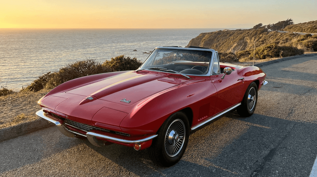 red corvette