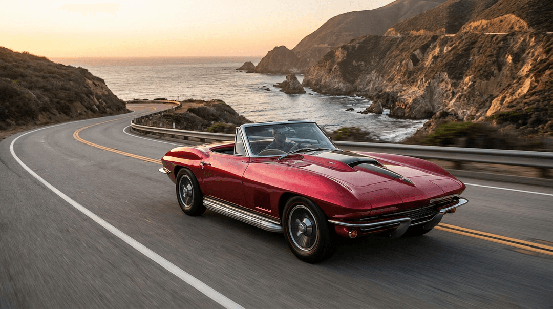 red corvette